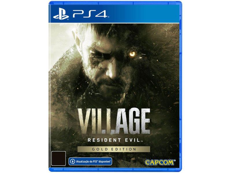 Imagem do produto Resident Evil Village Gold Edition PS4 - Físico em Magazine Luiza